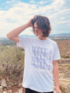 sister sister paper doll chain unisex crewneck t-shirt